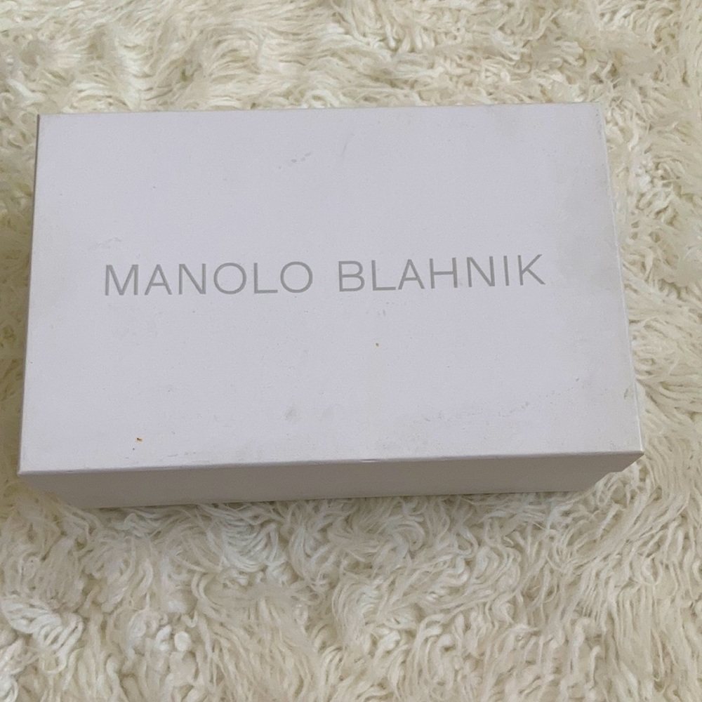 manolo blahnik shoe box